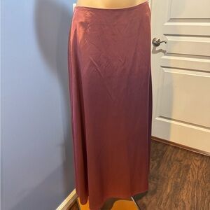 Light pink full length skirt size 9 Junior